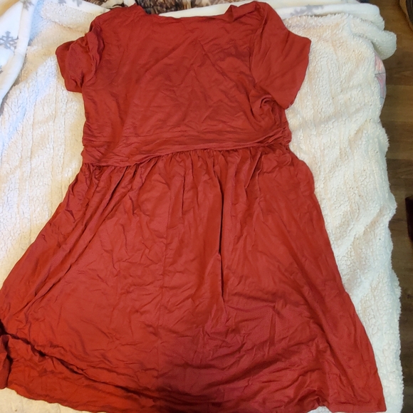 Gilli Rust Red Dress - Picture 2 of 4